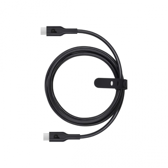 Մալուխ Powerology PWCTC1M-BK Type-C to Type-C Cable 1. PD 100W — 2