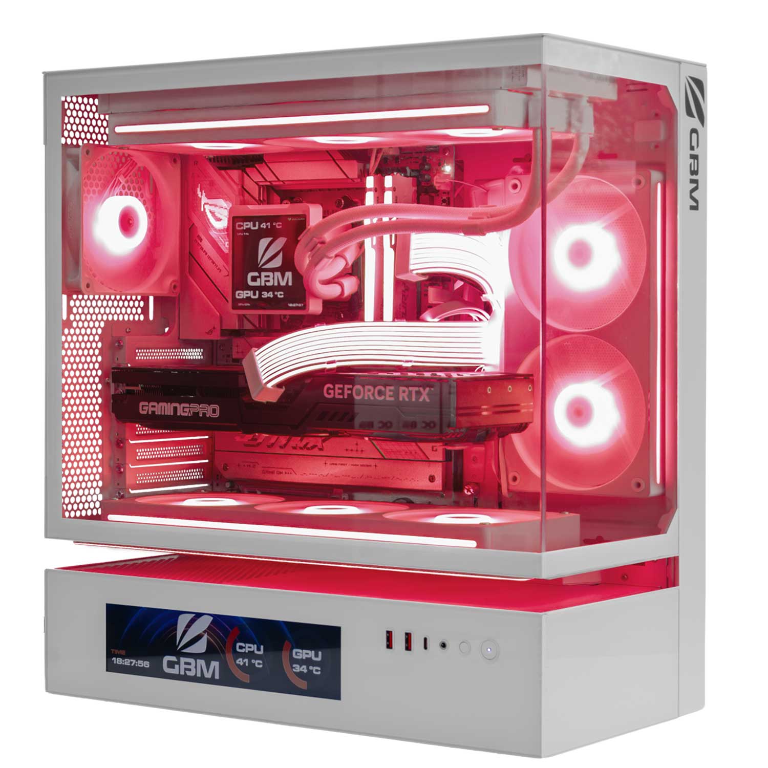 Desktop computer GBM Vega Float Vision R7-9800X3D RTX5070Ti — 4