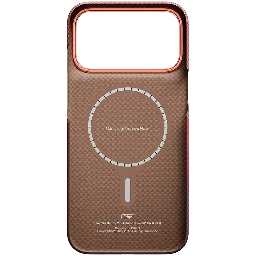 PITAKA Case Over The Horizon Autumn Dusk for iPhone 18 Pro Max — 2