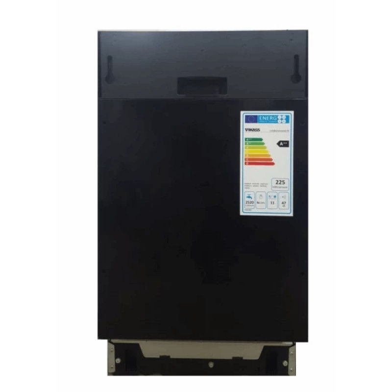 VIKASS V60BIDWC4A501R- Dishwashers V60BIDWC4A501R-BLACK