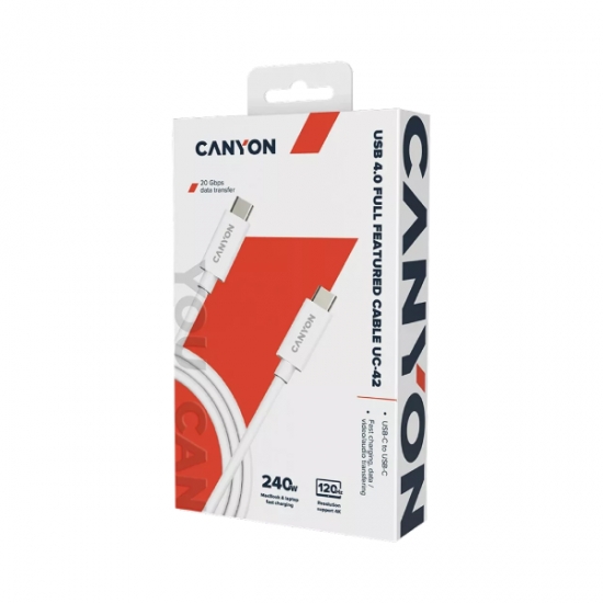 Canyon UC-42 USB-C to USB-C Usb Cable CNS-USBC42W — 2
