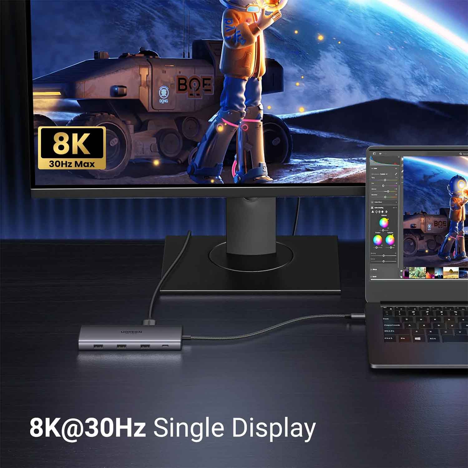 Usb-hub UGREEN Revodok Pro 210 10-in1 USB-C 15534 — 3