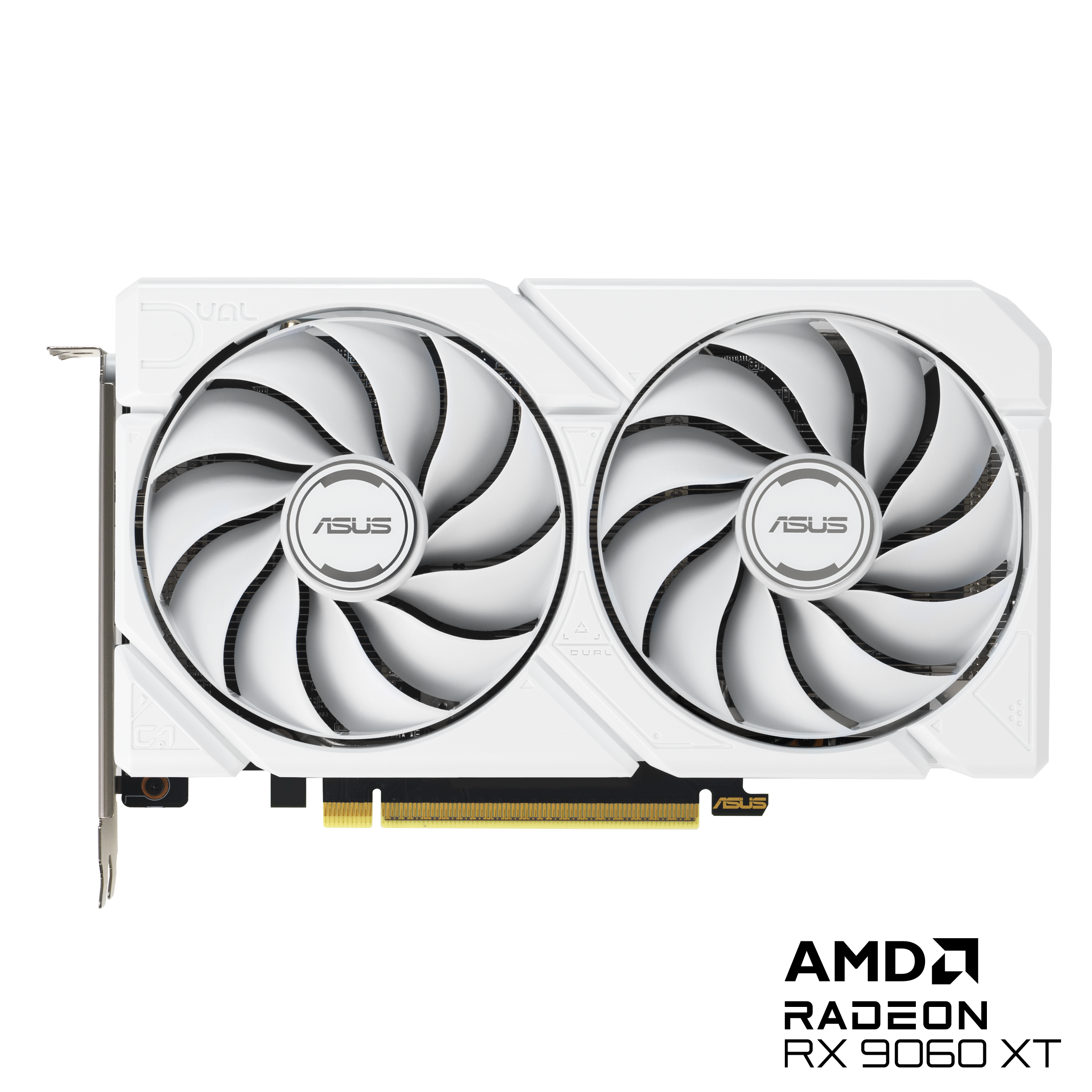 DUAL-RX9060XT-16G- Edition GDDR6 DUAL-RX9060XT-16G-WHITE