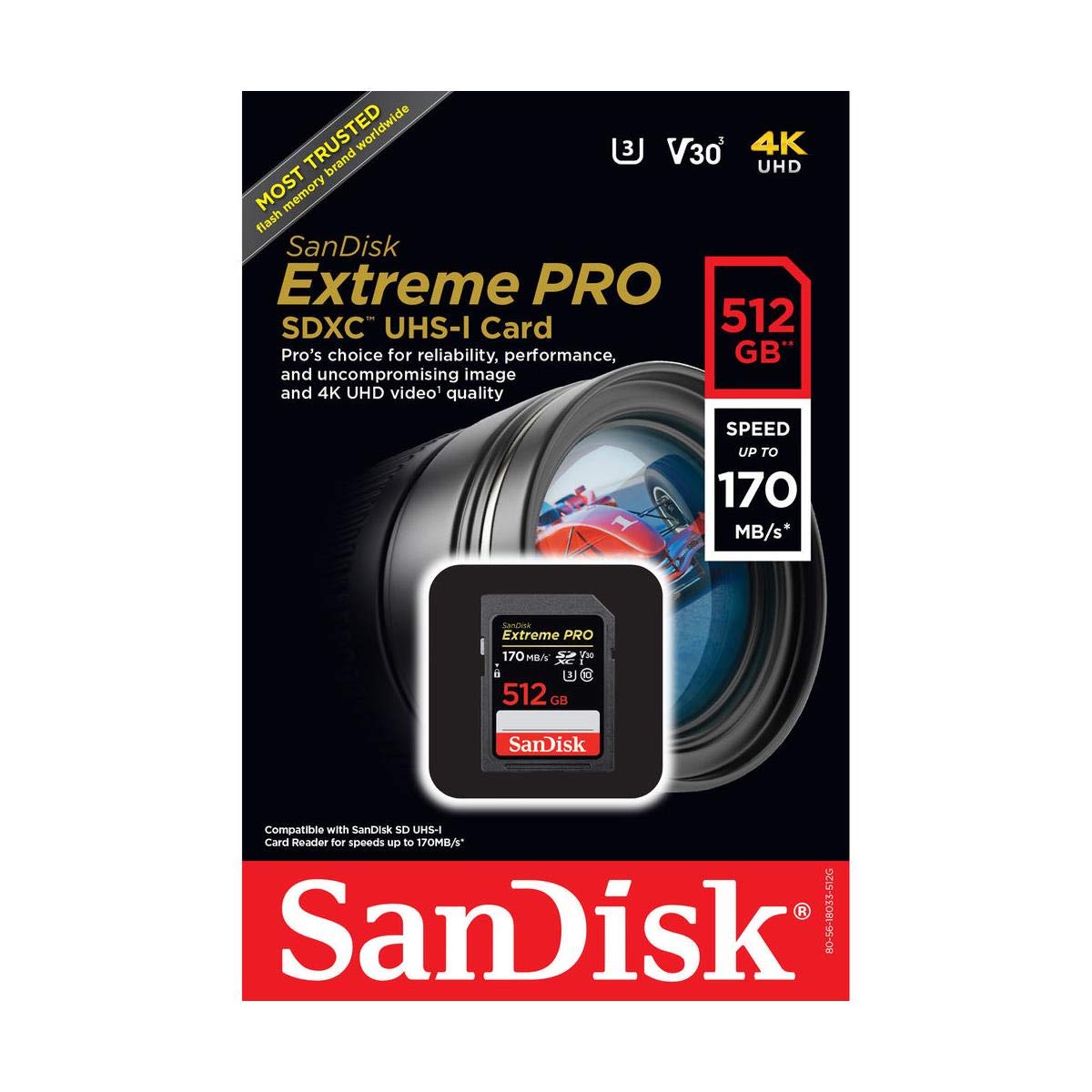 Extreme PRO Micro SDXC UHS-I Card — 9
