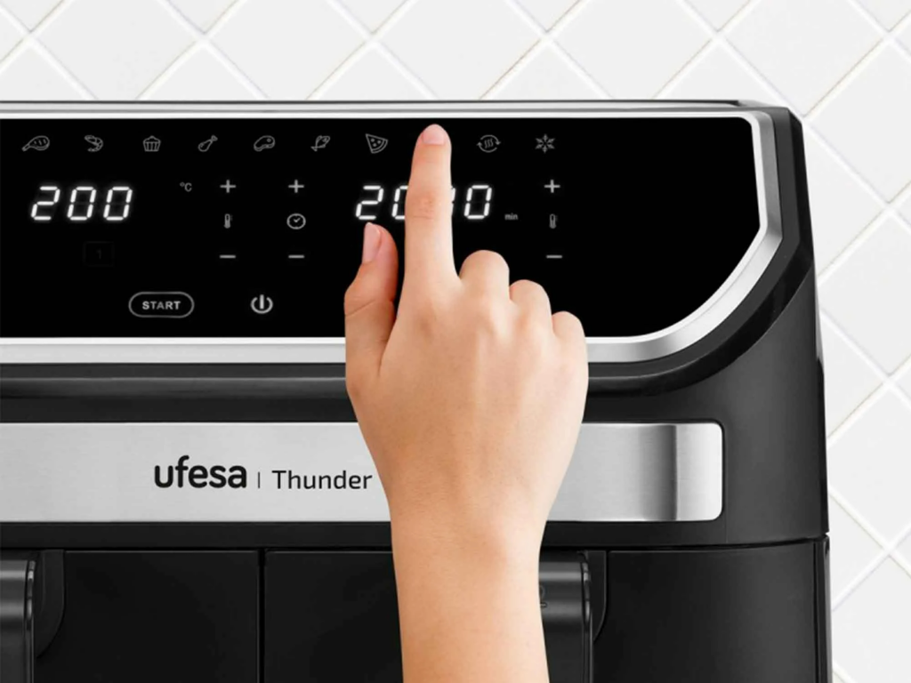 Air fryer UFESA DUAL THUNDER 9L — 4