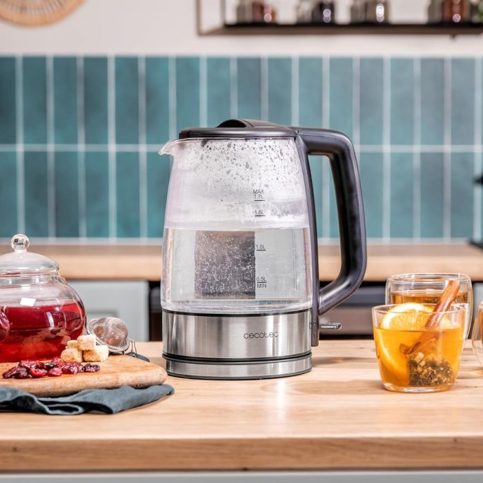 Cecotec 00170 Borosilicate glass kettle ThermoSense 340 1.7L — 7