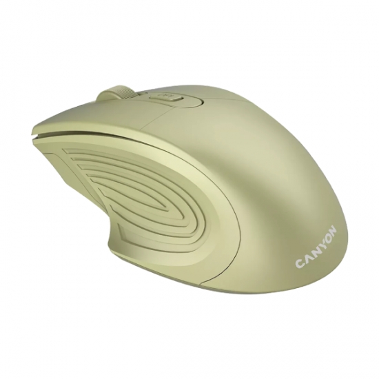 Wireless optical mouse Canyon CNE-CMSW15GO gold — 4