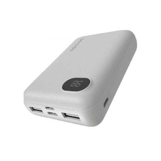 Porodo Power Bank 10000mAh 4-Port Digital Power Display PD-PBFCH002-WH — 3