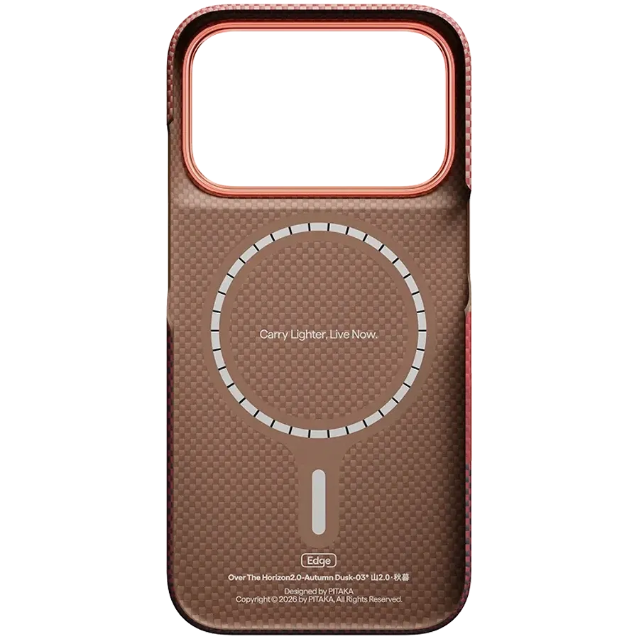 PITAKA Case Over The Horizon Autumn Dusk for iPhone 18 Pro — 2