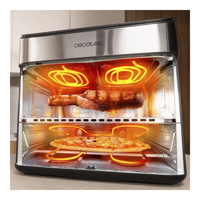 Cecotec A90_EU01_120299 Cecofry FoodCourt 18000 4Pizza 18l — 6