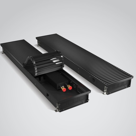 In floor convector ROYAL THERMO ATRIUM-75 200 2000-DG-U-BL — 2