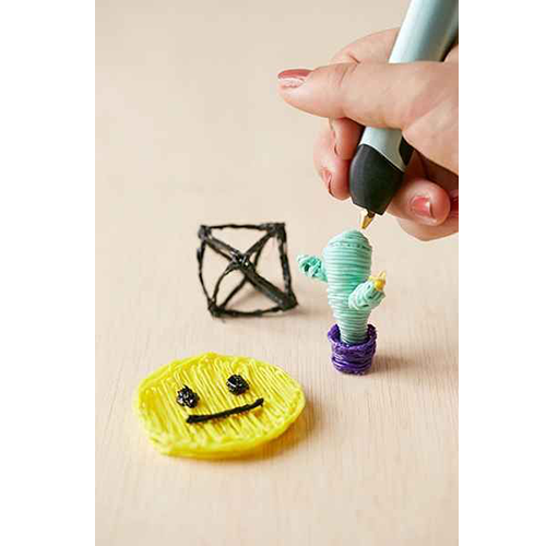 3D tpagrman pen 3D QY801 5m*10 Colors Pla filament — 2