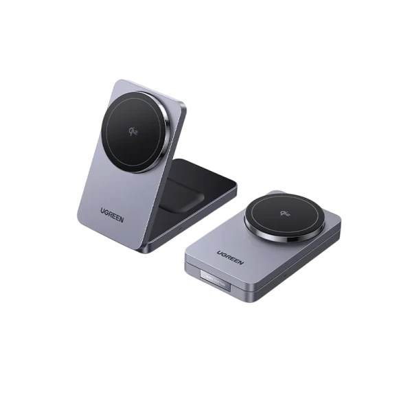 Ugreen 2 in 1 W15 Magnetic Wireless Charger W706 45023 — 3