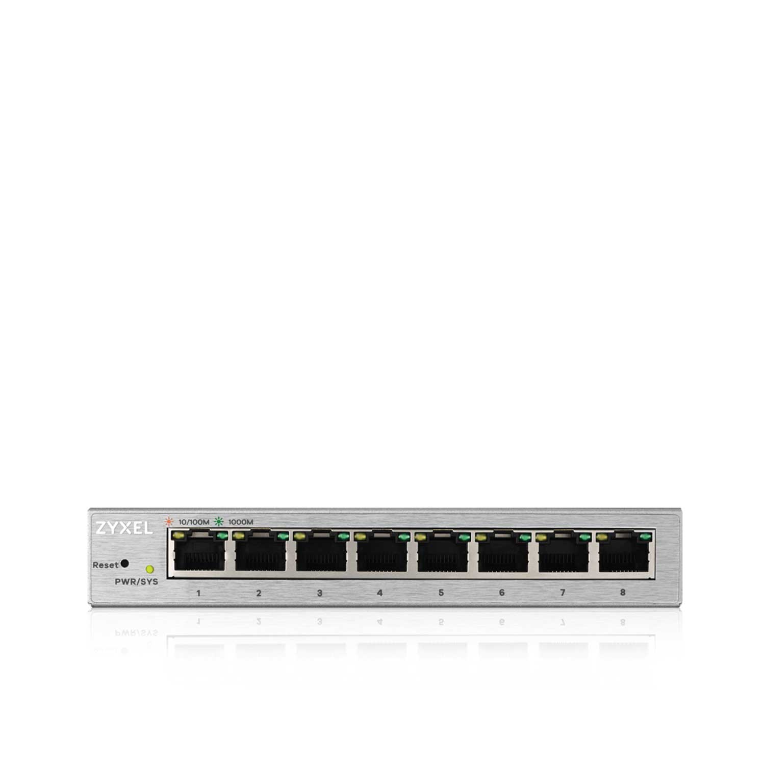Network switch ZYXEL GS1200-8 Web-managed Gigabit 8xRJ-45 GS1200-8-EU0101F — 3