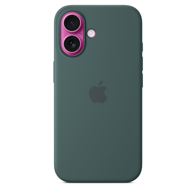 Cover for iPhone 16 Silicone Case With MagSafe Lake — 3
