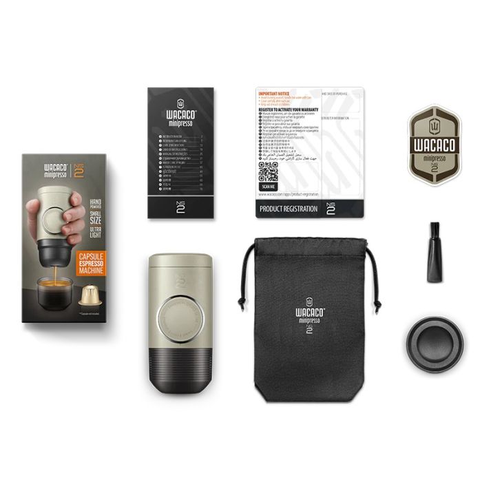 Wacaco Minipresso NS2 portable coffee machine — 3