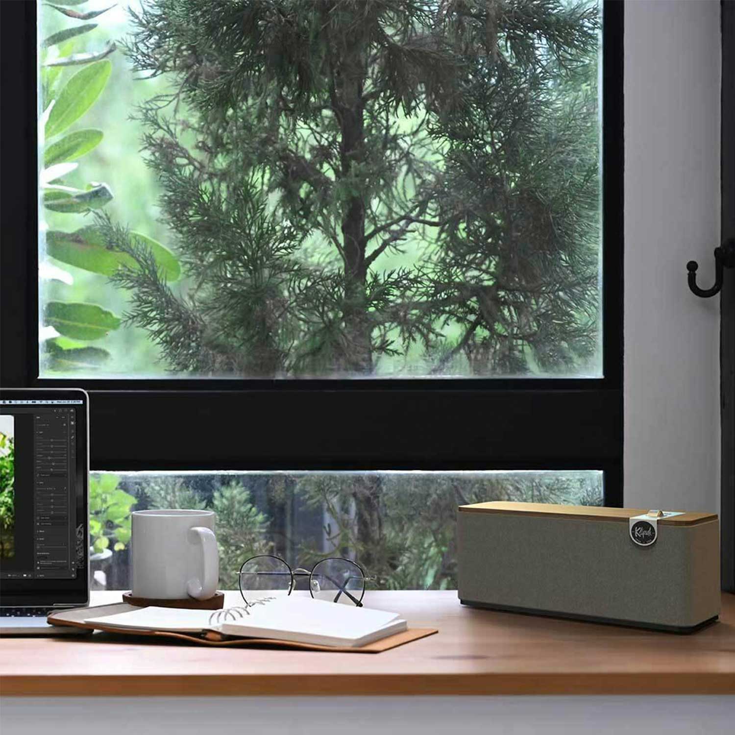 Bluetooth speaker KLIPSCH The One Plus Walnut — 7