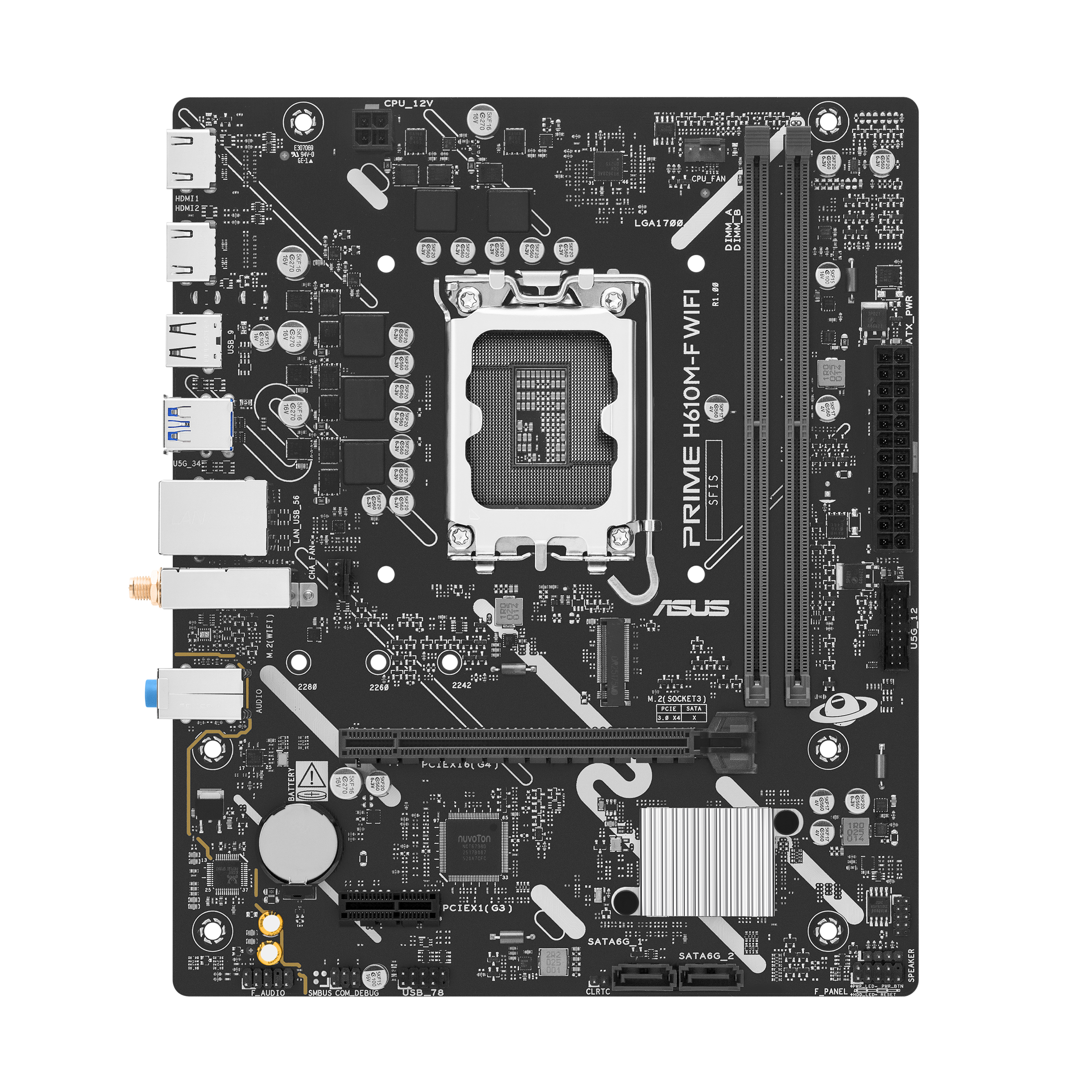 PRIME H610M-F WiFi 1700s DDR5 ready 1NS0