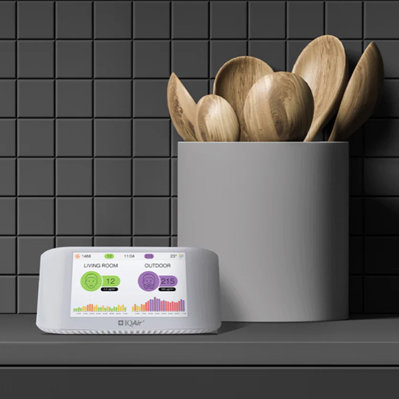 Indoor air quality monitor IQAir AirVisual Pro EU 360 10 00 08 — 5