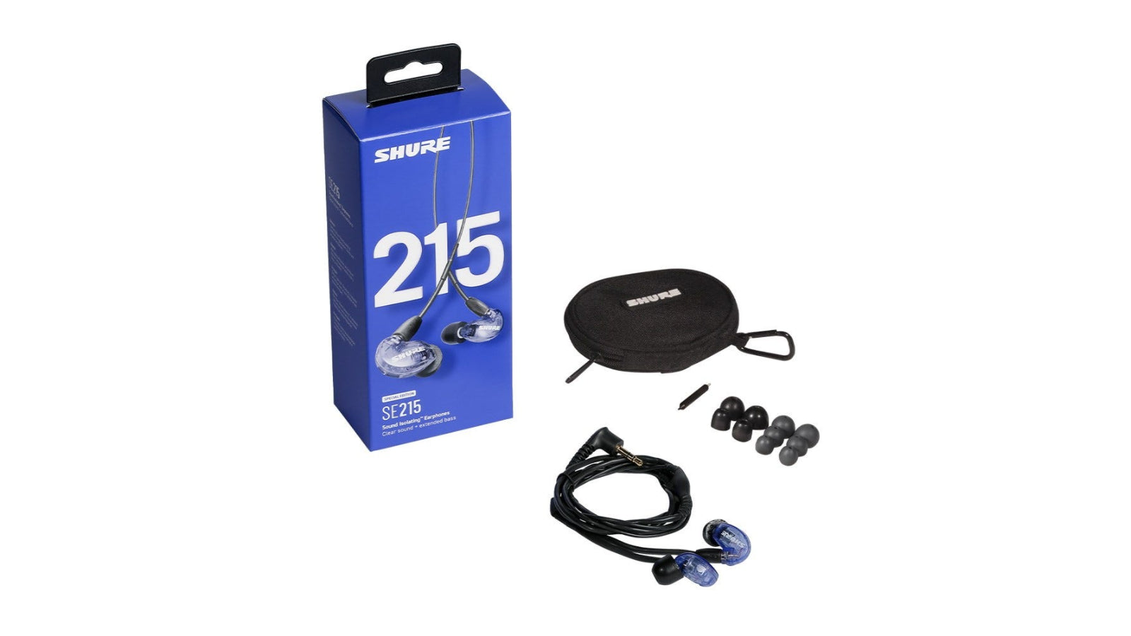 Shure SE215SPEPL+UNI-EFS Earphone Finish — 2
