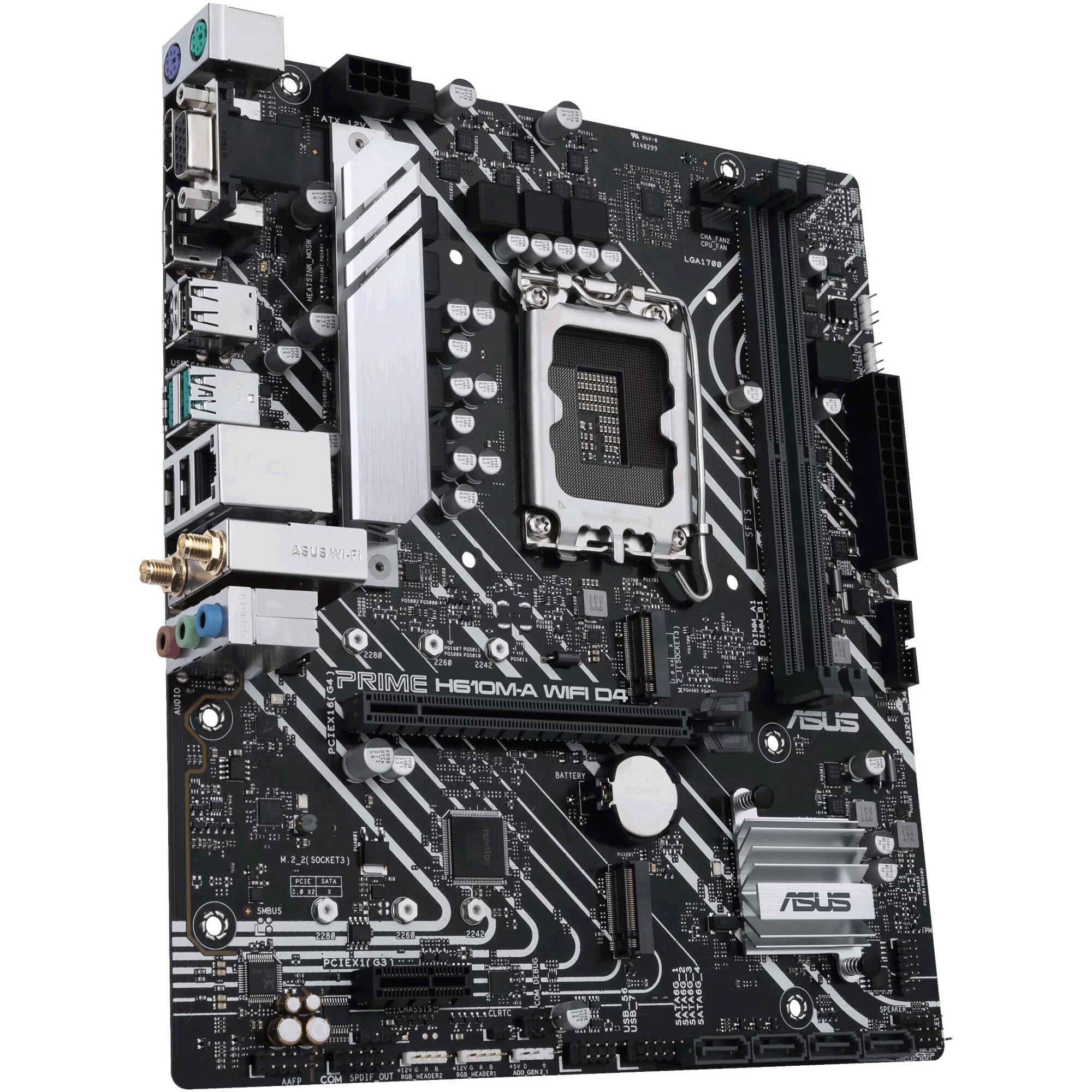 Prime H610M-A WiFi D4 iH610 1700s DDR4 ready — 2