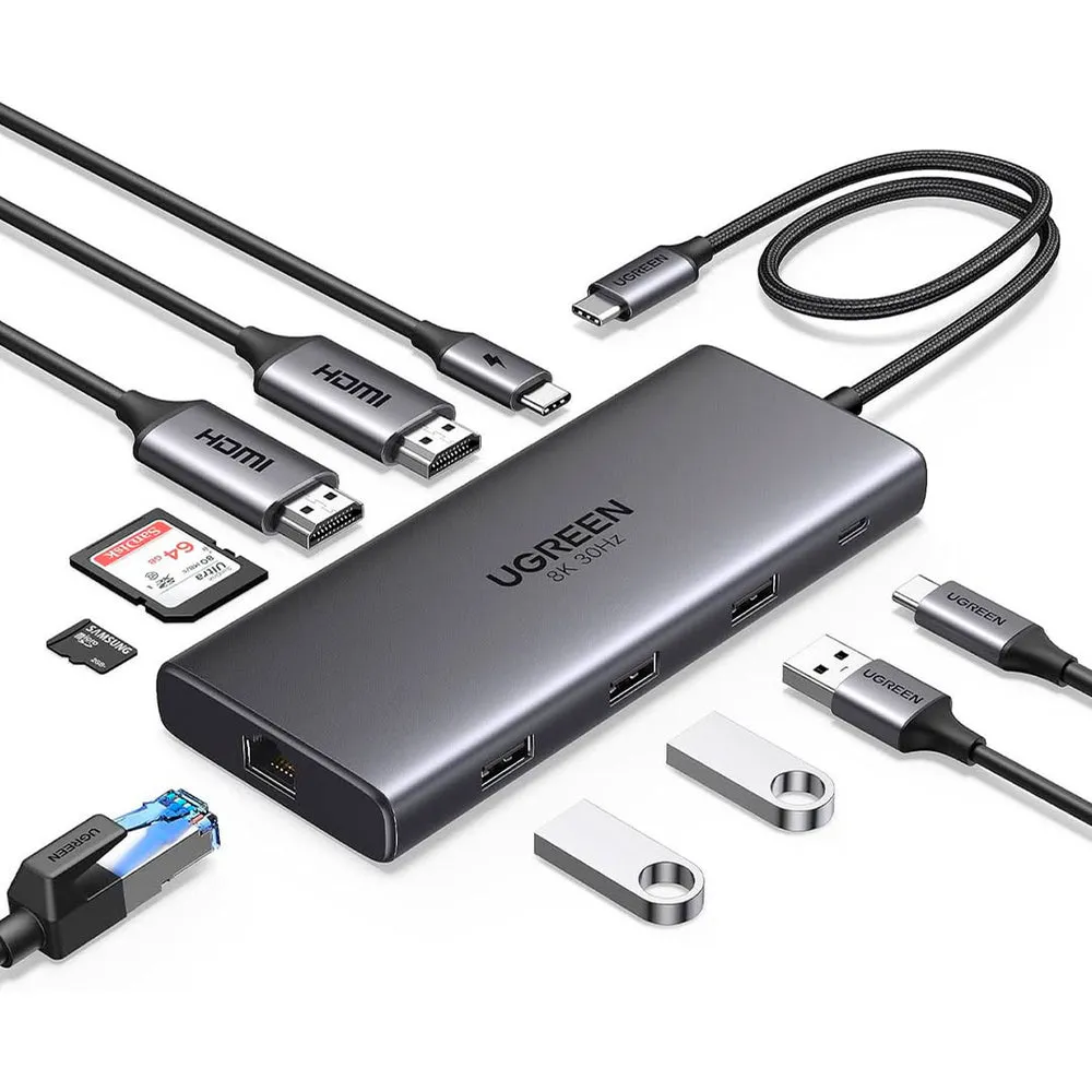 USB-C հանգույց UGREEN 11-in-1 45520 — 2