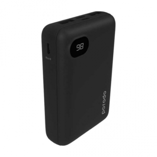 Porodo Power Bank 10000mAh 4-Port PD-PBFCH002-BK — 2