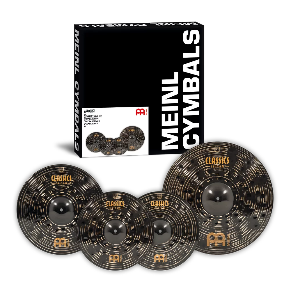 Meinl CCD141620 Classics Custom Dark Symbal Set — 2