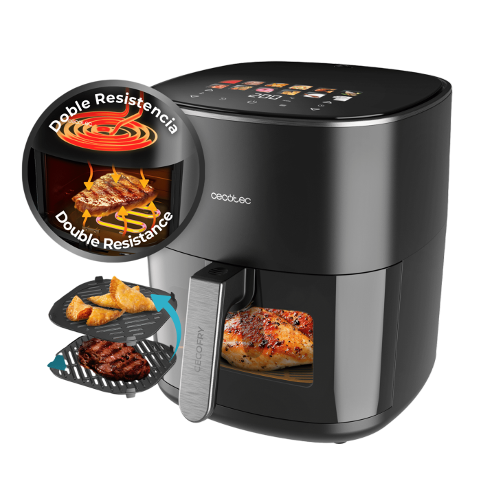 Air fryer Cecotec A96_EU01_119703 Cecofry&Grill Air fryer with double heating 6.5l — 4