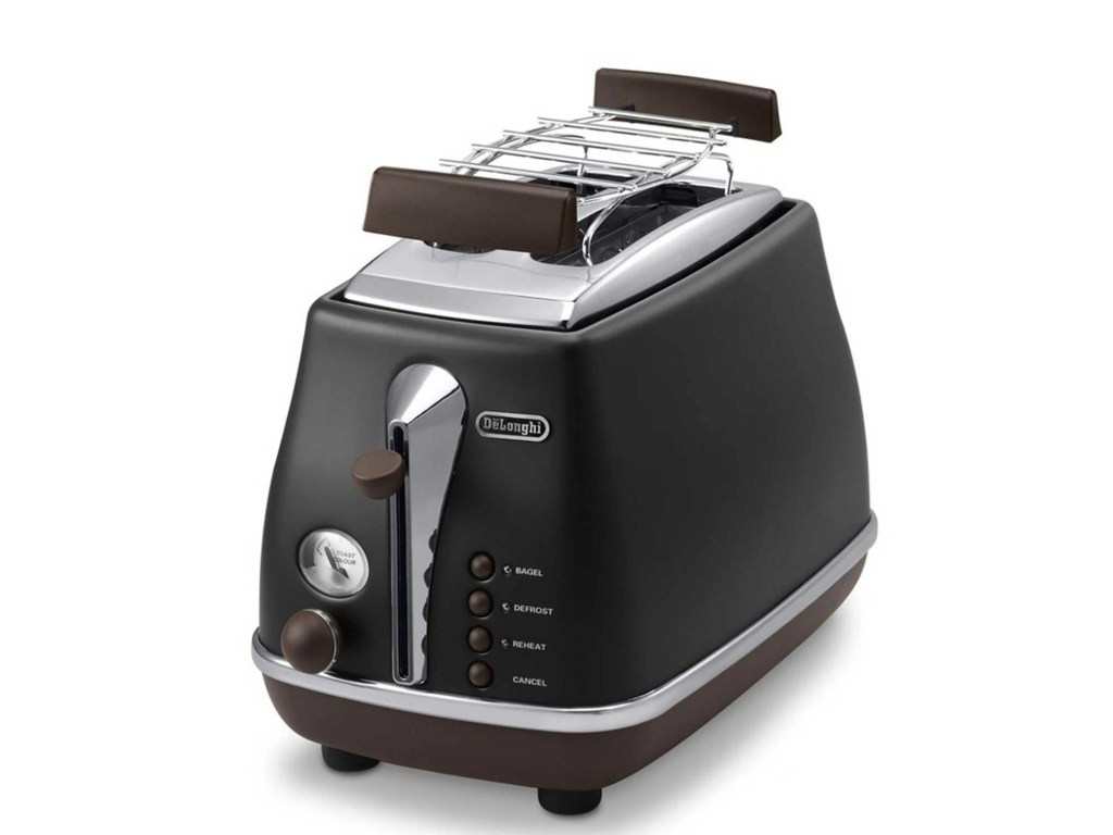 DeLonghi CTOV2103.BK Icona Vintage Toaster — 2