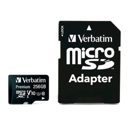 Memory card Verbatim Micro SDXC Class 10 UHS-I Pro — 3