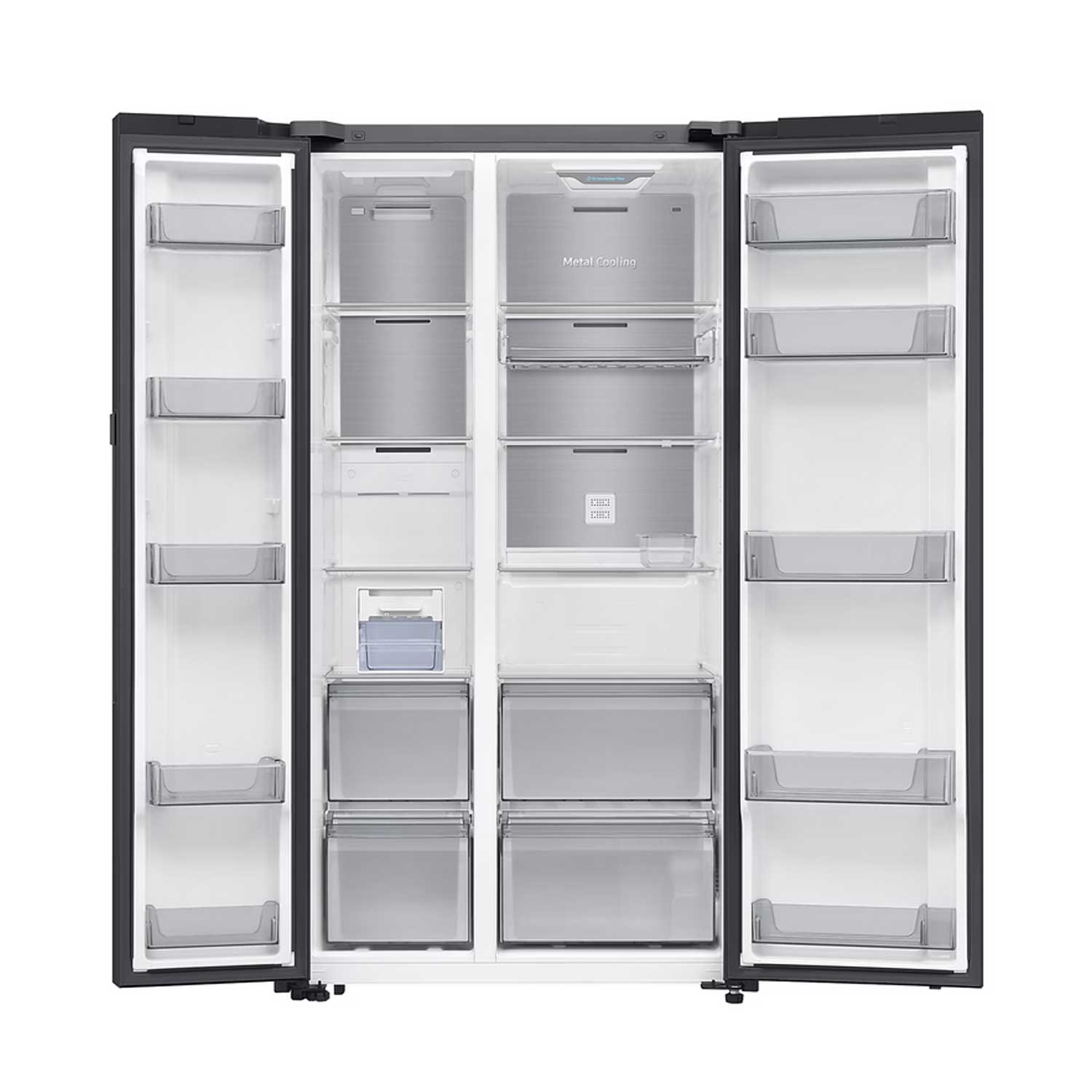 Refrigerator Samsung RS80F65M1BWR — 5