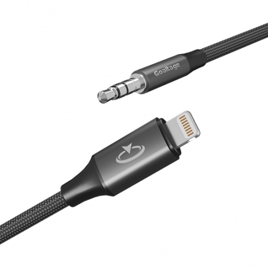 Кабель Goaltage 3.5mm to Lightning Cable CA04-ATL120CM — 2