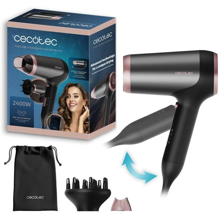 Cecotec A01_EU01_101441 IoniCare Power&Go Heaven hair dryer — 5