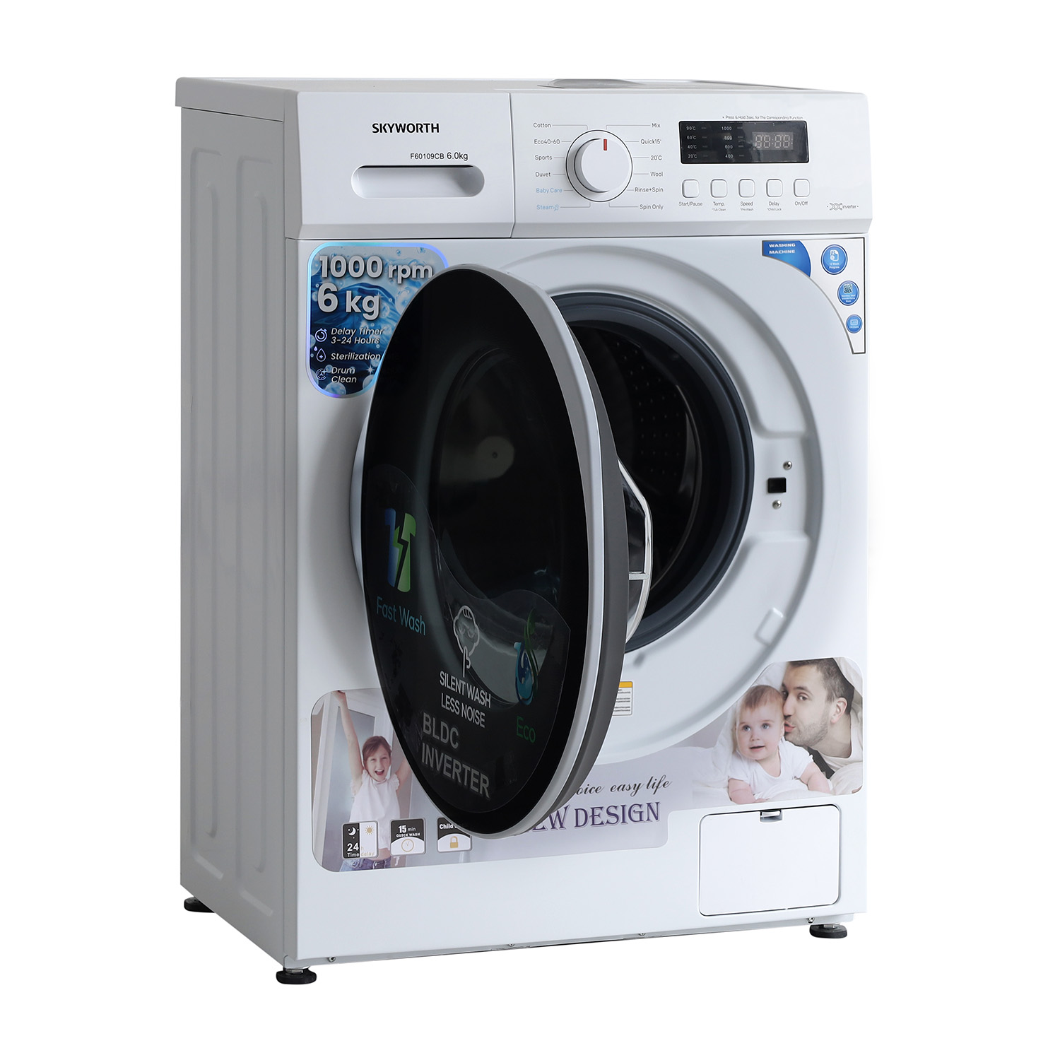 Washing machine SKYWORTH F60109CB — 4