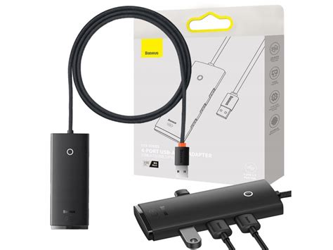 Baseus Lite Series 4-Port USB-A HUB Adapter WKQX030101 — 2