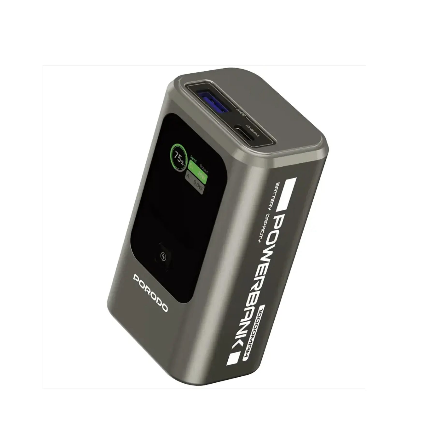 Power Bank Porodo 35W 10000 mAh with TFT Display