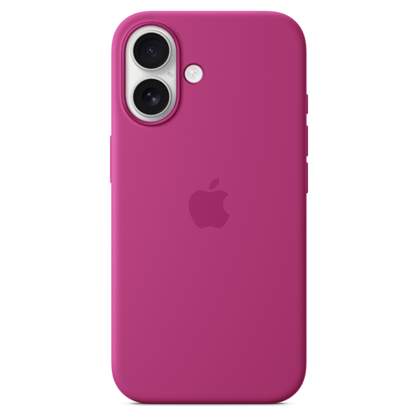 iPhone 16 Plus Silicone Case with MagSafe Fuchsia — 2