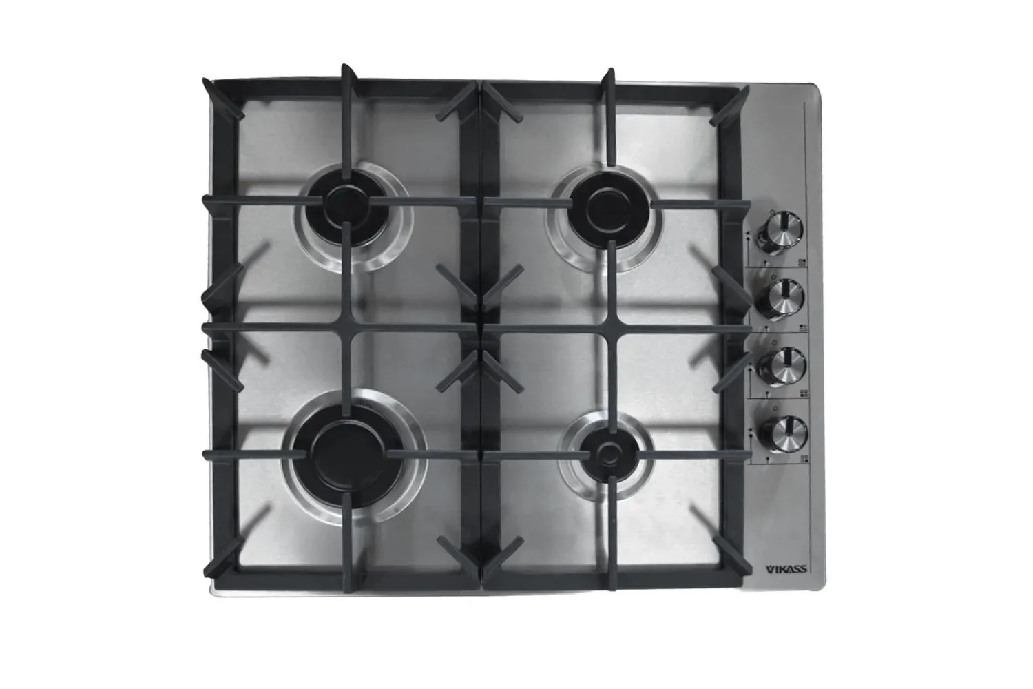 Cooker Vikass 6Y4G INOX — 3