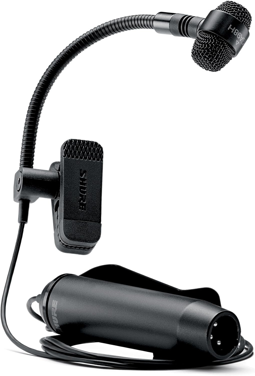 SHURE PGA98H-XLR Horn Clamp Microphone With XLR Microphone Cable — 2
