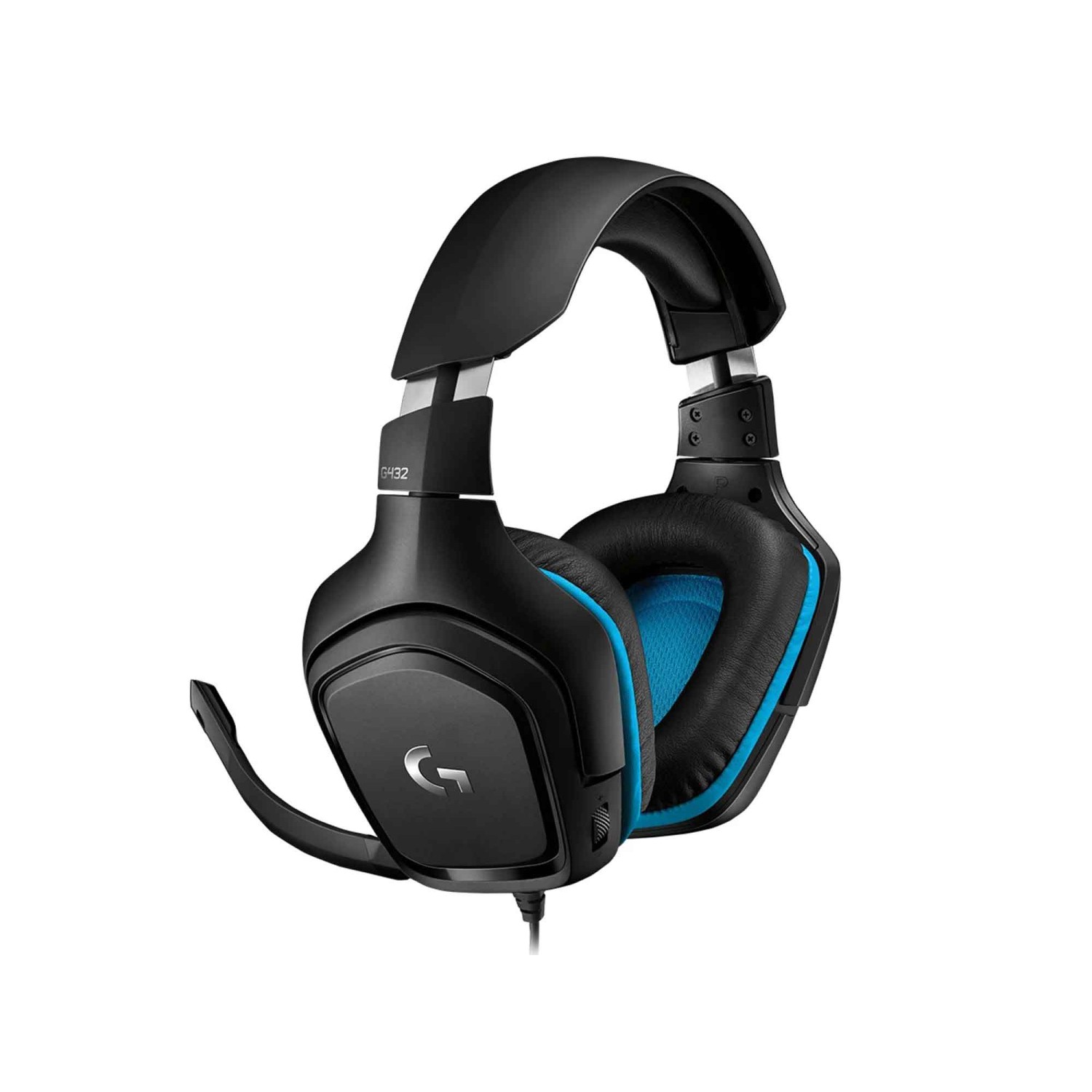 Headset Logitech G432 7.1 SURROUND WIRED GAMING L981-000770 — 2