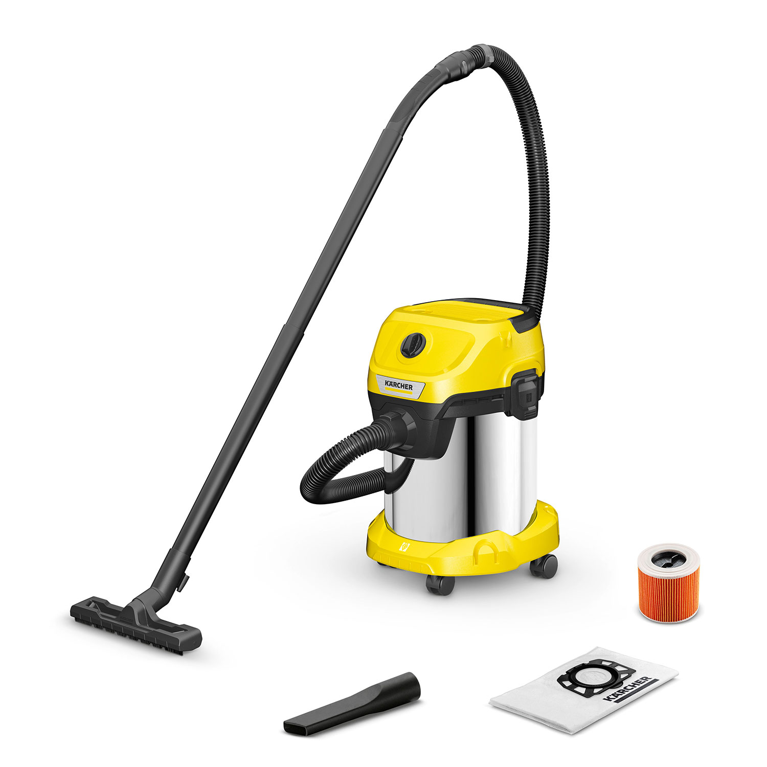 Vacuum cleaner Kärcher WD 3 S V- 20 YSY 1.628-135.0 — 5