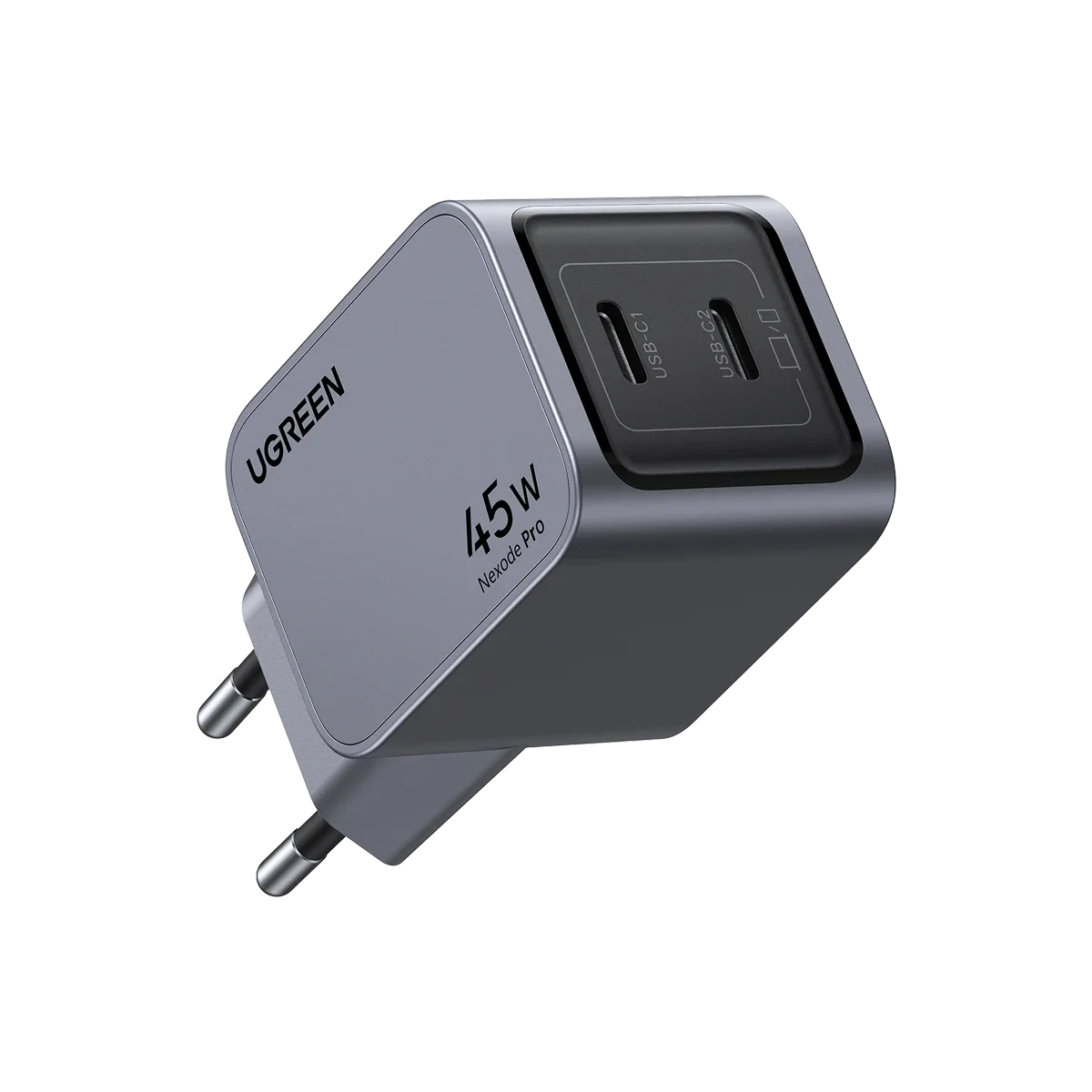 Fast charger Ugreen Nexode Pro Dual USB-C GaN 45W — 2