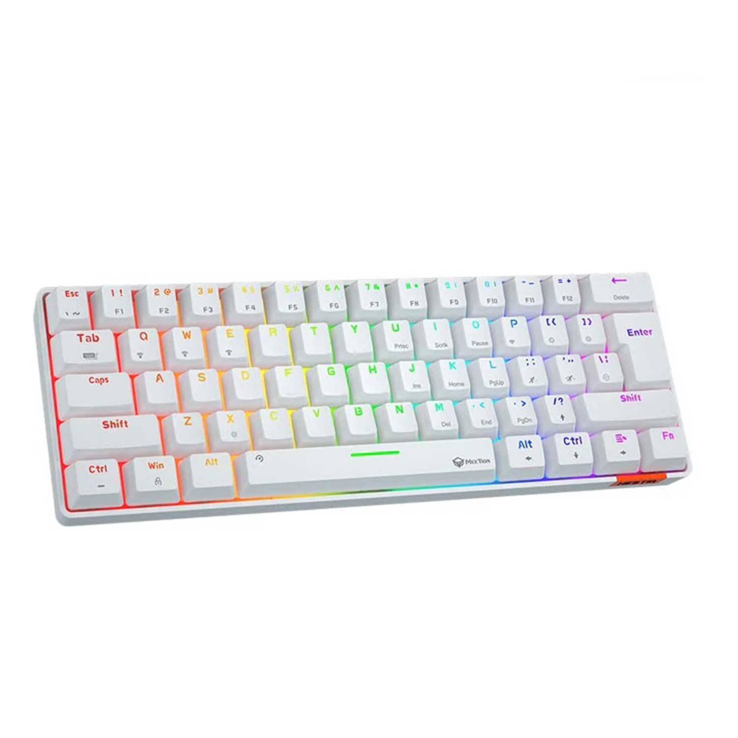 Ստեղնաշար MEETION 60% Layout Dual-Mode Wired+BT Gaming RU MT MT-MK005BT — 7
