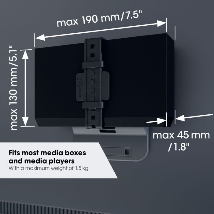 Vogel s TVA 6400 MEDIA BOX MOUNT — 5