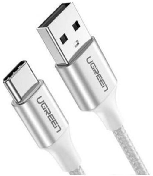 UGreen USB 2.0 Type A - USB-C Nickel Plating Aluminium Braided Cable 60133 — 4