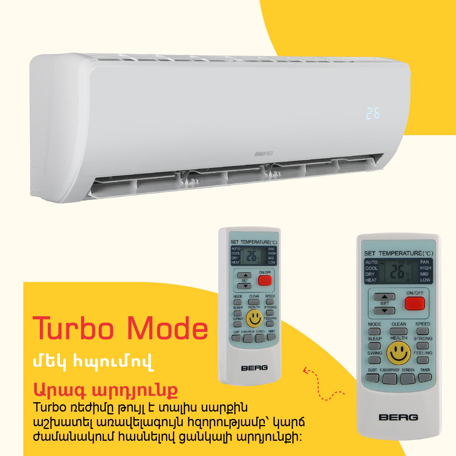 Air conditioner BERG BGAC-A36 ECO T — 5