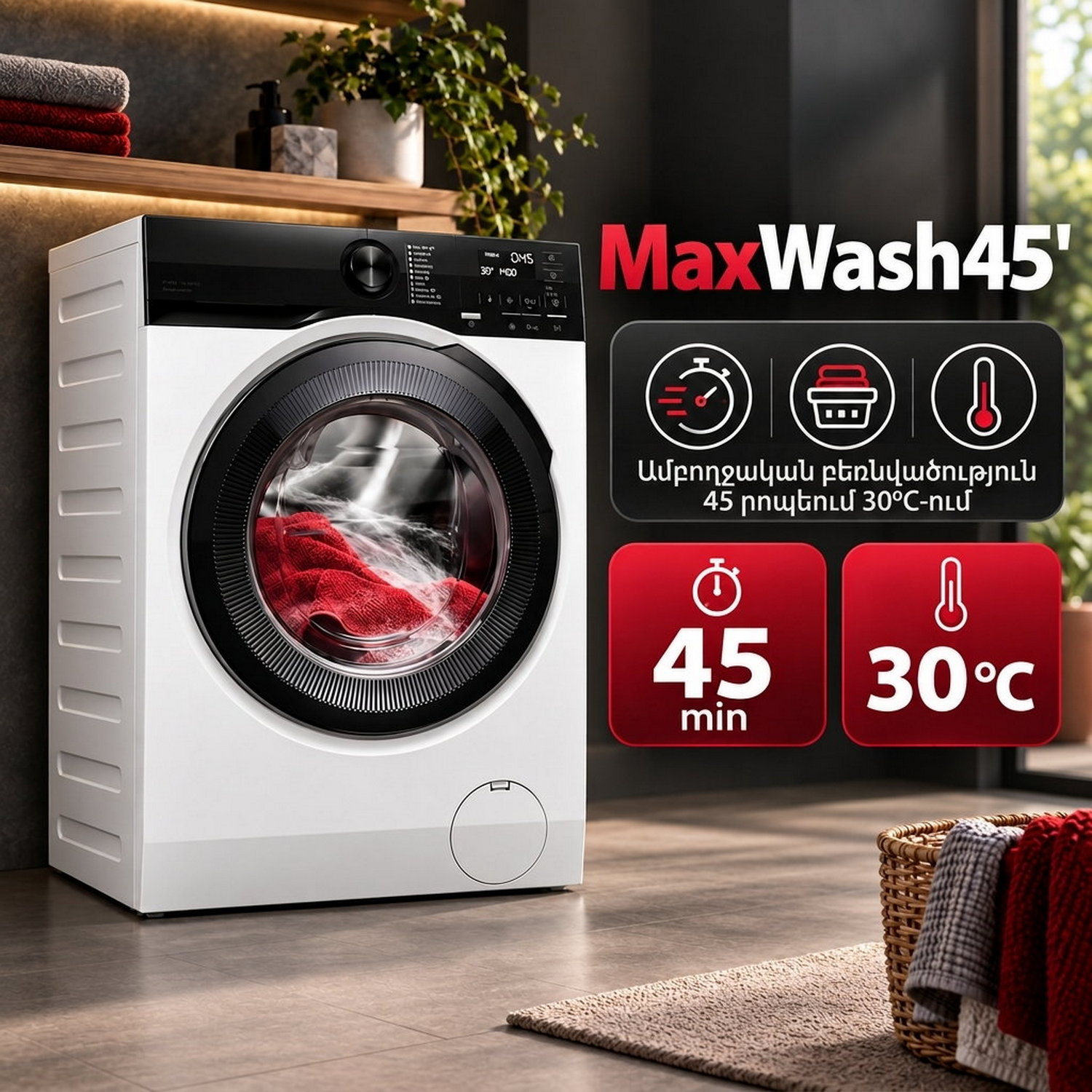 Washing machine AEG LFR6G544E — 4