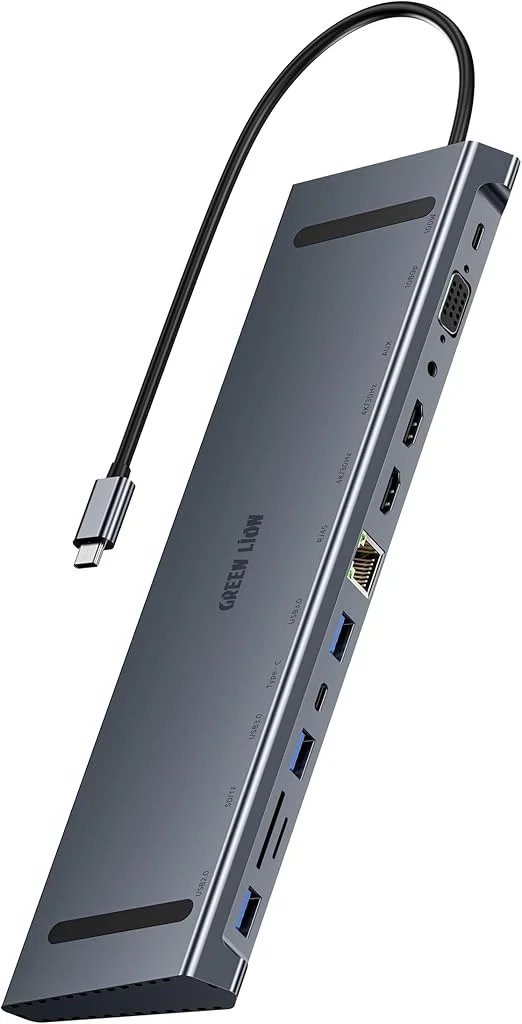 Lion 12 IN 1 4K hdmi Hub — 2