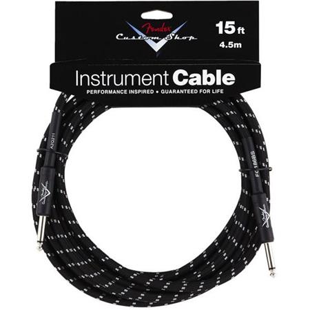 Fender Custom Shop 15 Instrument Cable Tweed — 2